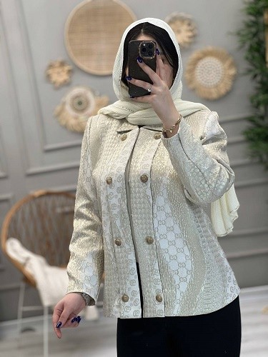 11167- کت ژاکارد تینا