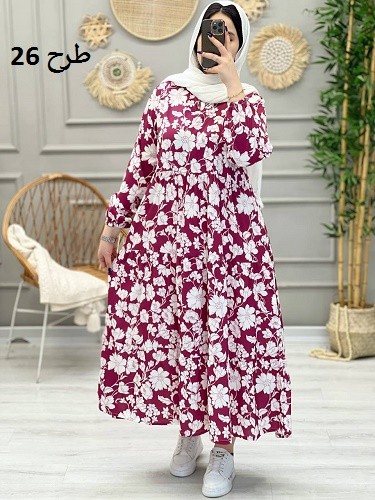 1131-پیراهن بلند پریدخت