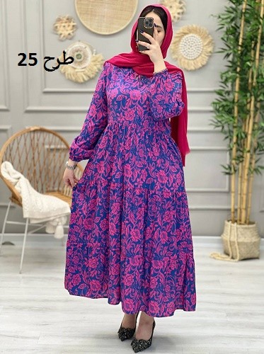 1131-پیراهن بلند پریدخت