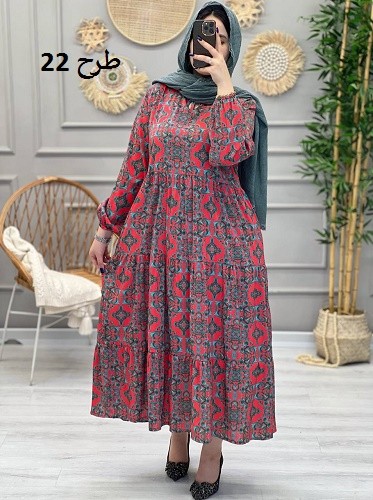 1131-پیراهن بلند پریدخت