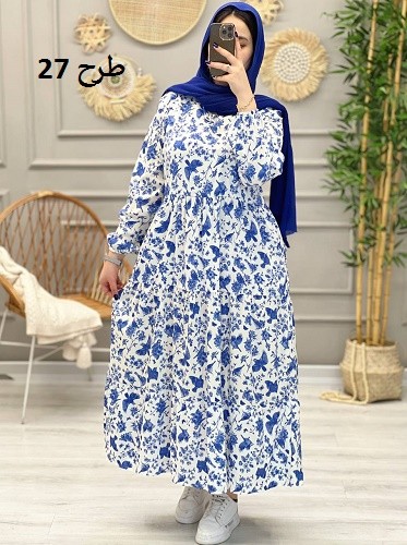 1131-پیراهن بلند پریدخت