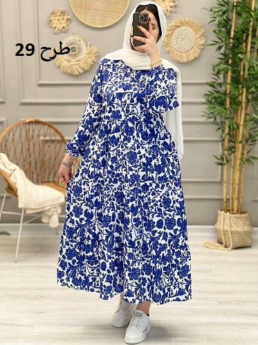 1131-پیراهن بلند پریدخت