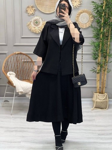 1168-کت و دامن مانا