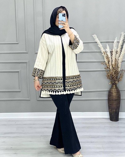 1173_ مانتو مزونی ناره