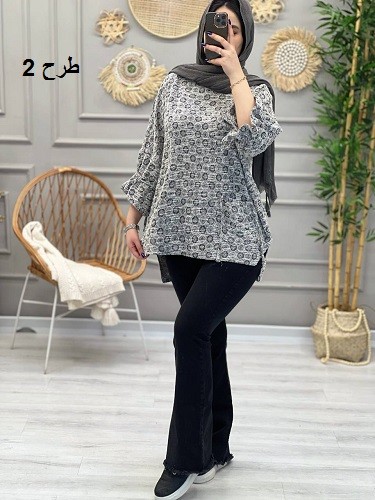 1174_ مانتو شومیزی شینا