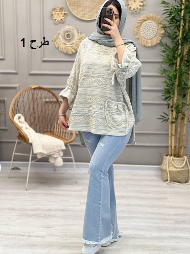 1174_ مانتو شومیزی شینا