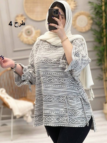 1174_ مانتو شومیزی شینا