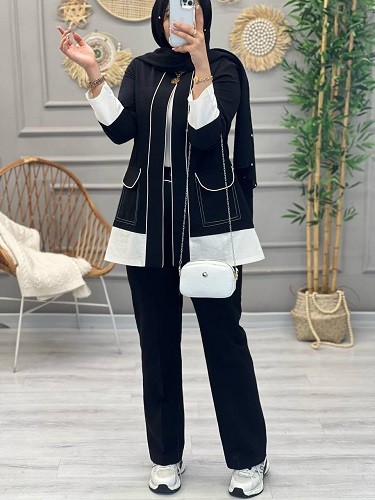 1177-کت و شلوار مزونی لمیس