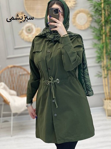 1179-مانتو کتان سایدا