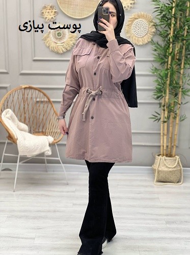 1179-مانتو کتان سایدا