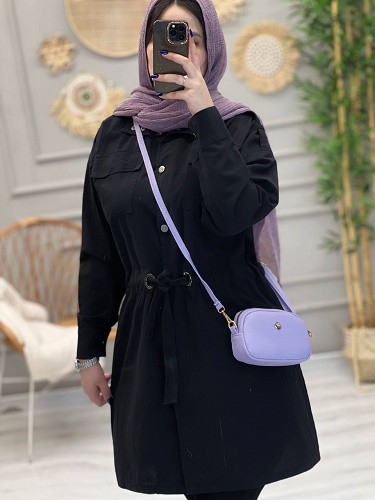 1179-مانتو کتان سایدا