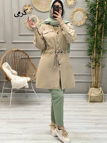 1179-مانتو کتان سایدا