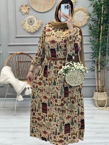 1199-مانتو پیراهنی پلیسه