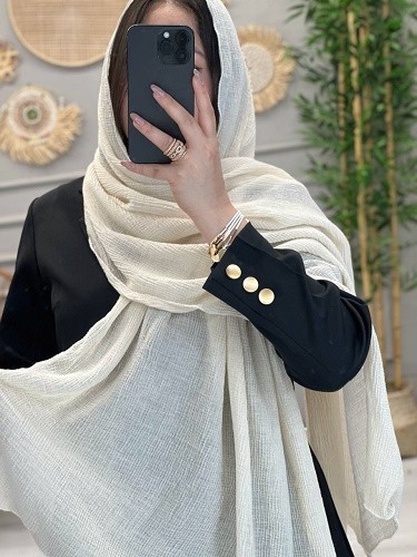 0251-شال حاشیه موجی