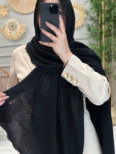 0251-شال حاشیه موجی