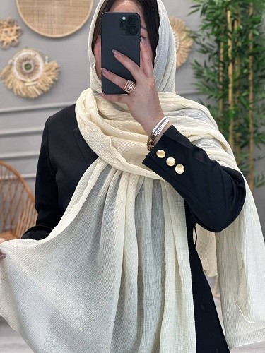 0251-شال حاشیه موجی