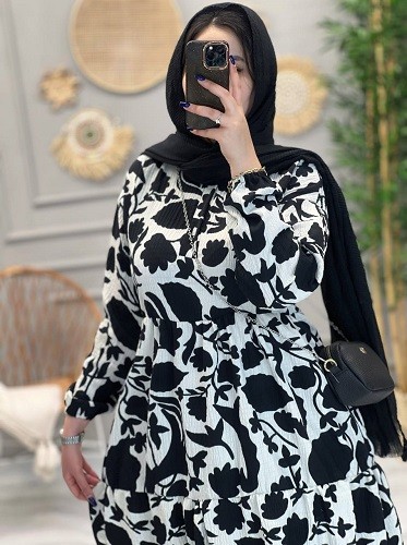 1209-پیراهن بلند مینیکا