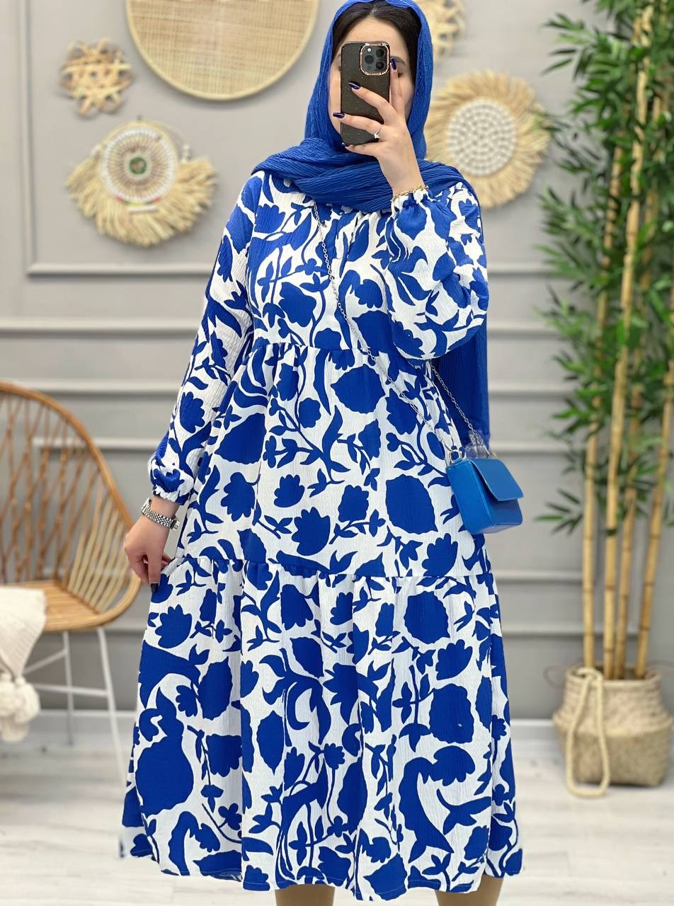 1209-پیراهن بلند مینیکا