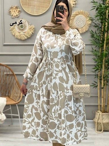 1209-پیراهن بلند مینیکا