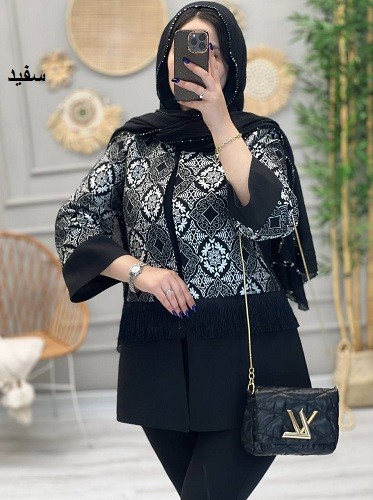 1213-کت سوزن دوزی شانتون