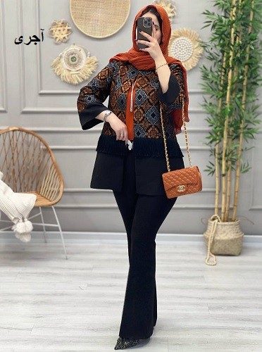 1213-کت سوزن دوزی شانتون