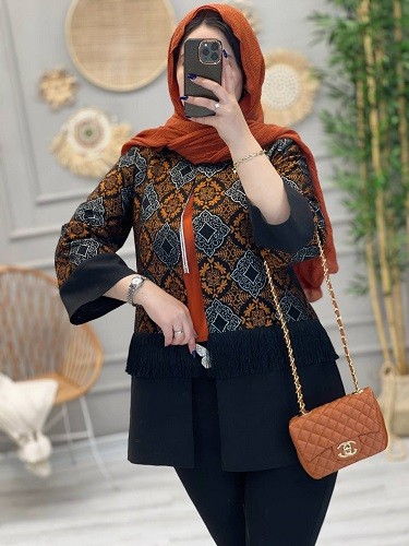 1213-کت سوزن دوزی شانتون