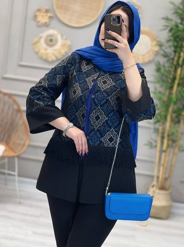 1213-کت سوزن دوزی شانتون