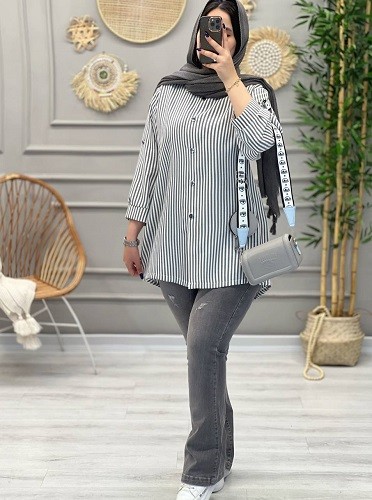 1214- مانتو کاربردی رایان