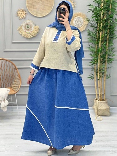 1216-شومیز دامن نادیا