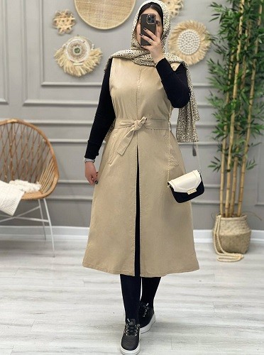 1225- مانتو دوتکه زارا