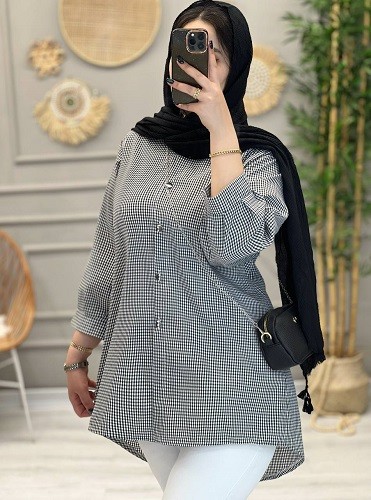 1227- مانتو کاربردی رونا