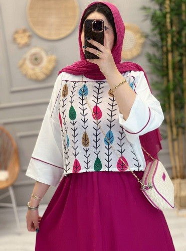 1229_شومیز سارافون مینیاتوری