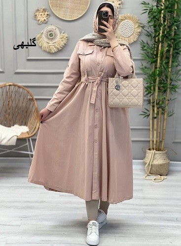 1231-مانتو مزونی شانی