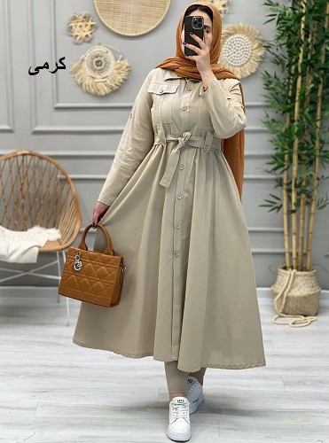 1231-مانتو مزونی شانی