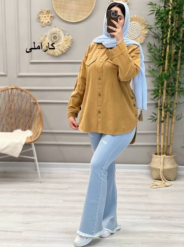 1232-مانتو شومیزی ترانه