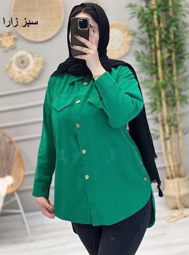 1232-مانتو شومیزی ترانه