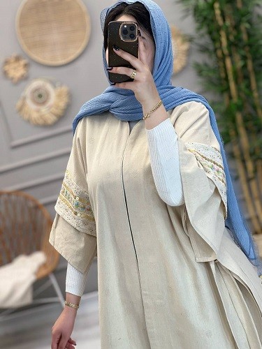 1233- مانتو مزونی شیدا