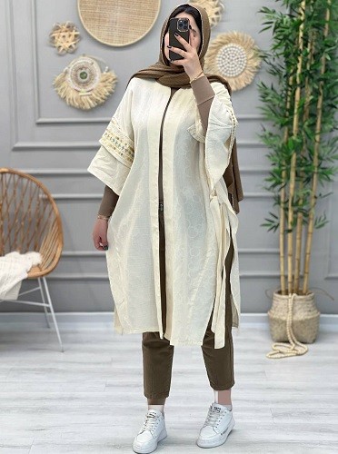 1233- مانتو مزونی شیدا