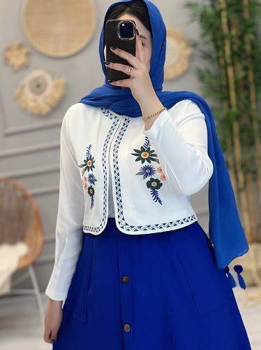 1237-کت و دامن نارین