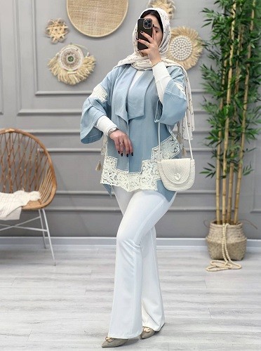 1238-کت مزونی تبسم