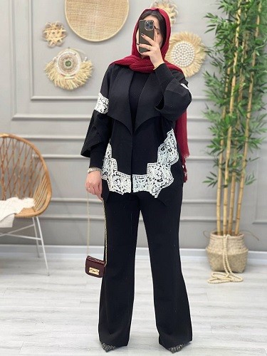 1238-کت مزونی تبسم