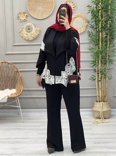 1238-کت مزونی تبسم