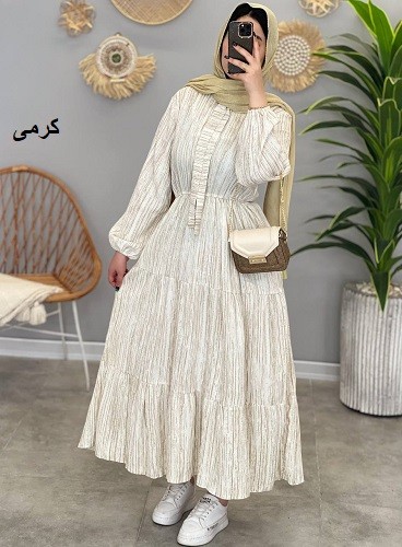 1245-پیراهن مزونی شاهیکا