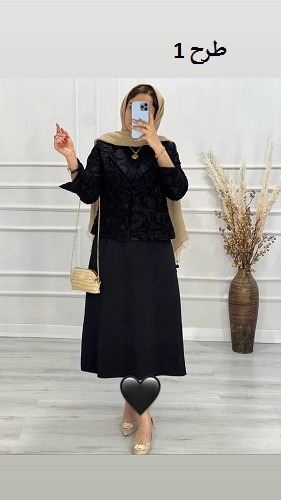 0606-کت و سارافون مزونی ملورین