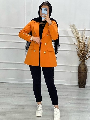 0586_کت مزونی کارامل