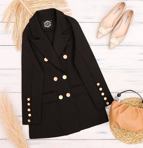 0586_کت مزونی کارامل