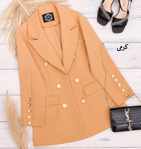 0586_کت مزونی کارامل