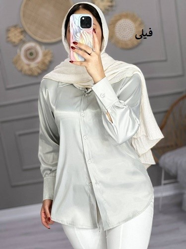 0838-شومیز ساتن