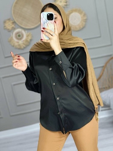 1193-شومیز ساتن