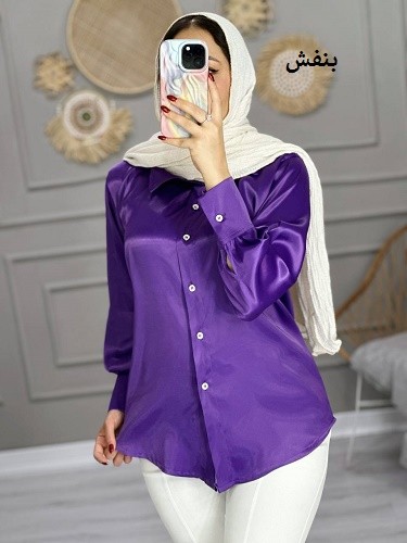 1193-شومیز ساتن